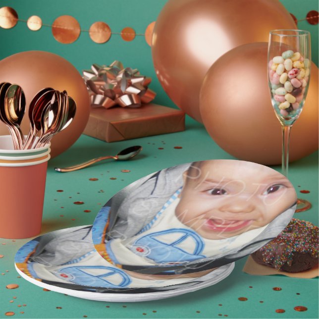 Customize it with Your photo paper plate (Multi)