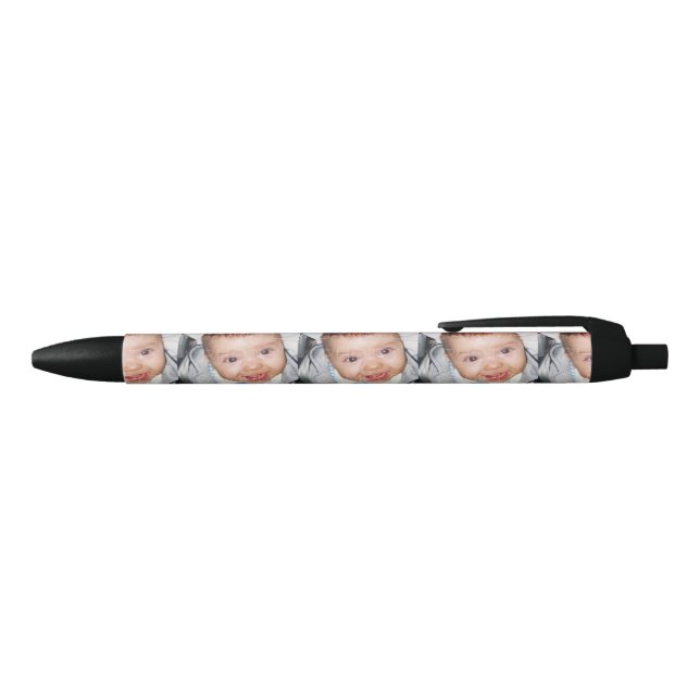 Customize it with Your photo pattern Black Ink Pen (Top)