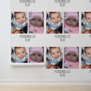 Customize it with Your two photos and text Wallpaper