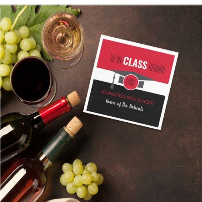 Customize it! Your Year & School Reunion Napkins (Creator Uploaded)