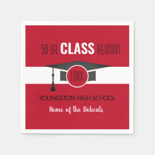Customize it! Your Year & School Reunion Napkins