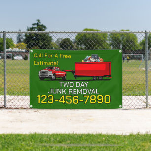 Customize Junk Removal Business Promotional Banner