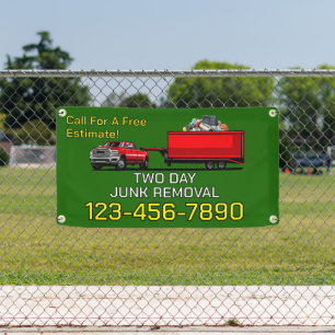 Customize Junk Removal Business Promotional Banner
