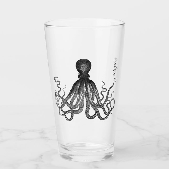 Customize Large Tumbler - Octopus (Front)