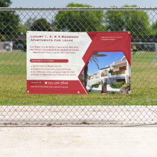 Customize Luxury Apartments Leasing Image Logo Banner