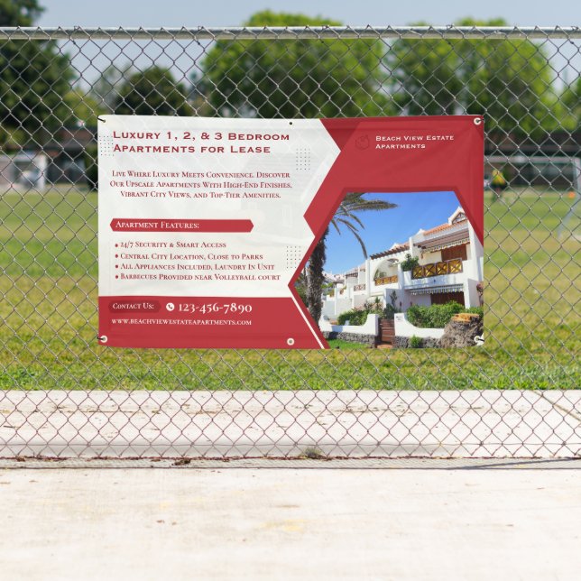 Customize Luxury Apartments Leasing Image Logo  Banner (Insitu)
