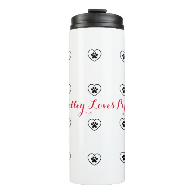 Customize Mama Loves Dog Mug (Front)