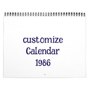 customize Medium Two Page Calendar