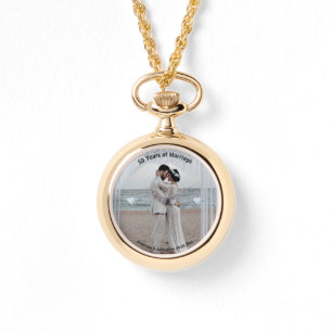 Customize Men's Photo Watch 50th Anniversary Gifts