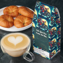 Customize Merry Christmas Biker Motorcycle Santa 