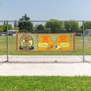 Customize Mexican Restaurant Food Drink Pricing Banner
