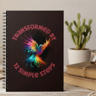 Customize Milestone Transformed by 12 Simple Steps Holiday Card