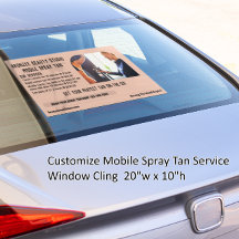 Customize Mobile Spray Tan Service Business