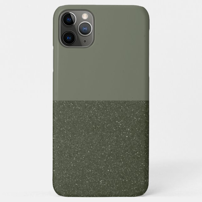 Customize Moss Green iPhone Case (Back)
