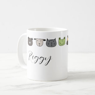 Customize Mugs - Animal Faces