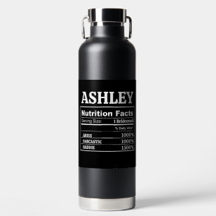 Customize Name Add Bridesmaid Bride Zodiac Sign Water Bottle
