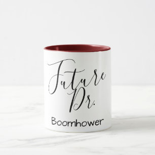 customize name future doctor medical pun funny mug