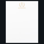Customize Name & Initial Black White Gold Monogram<br><div class="desc">Introducing our Customize Name & Initial Black White Gold Monogram collection – a bespoke fusion of sophistication and personalization. Tailored for those who appreciate unique details, this collection allows you to add your name and initials to a timeless black and white palette, elegantly accented with gold monogramming. Whether you're looking...</div>
