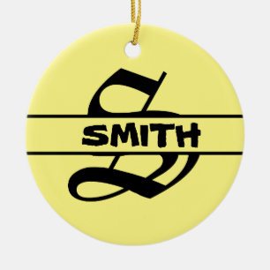 Customize Name Letter ornament 