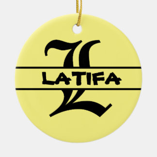 Customize Name Letter ornament 