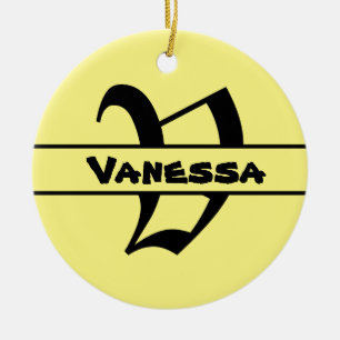 Customize Name Letter ornament 