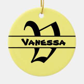 Customize Name Letter ornament 