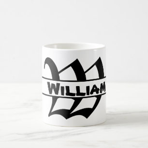 Customize Name Letter ornament Coffee Mug