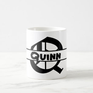 Customize Name Letter ornament Coffee Mug