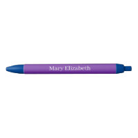 Customize name or initials Purple