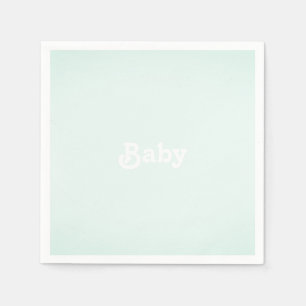 Customize Name photo Baby Shower, birthday Napkin