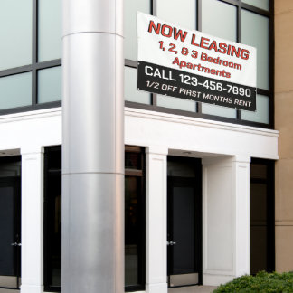 Customize Now Leasing 1 2 Or 3 Bedroom Apartments Banner