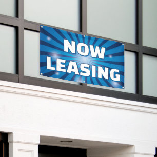 Customize Now Leasing Apartments Large Outdoor Banner