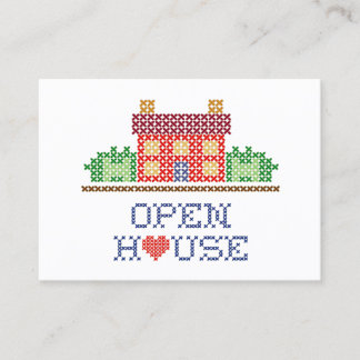 Customize Open House Business Card