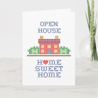 Customize Open House Card