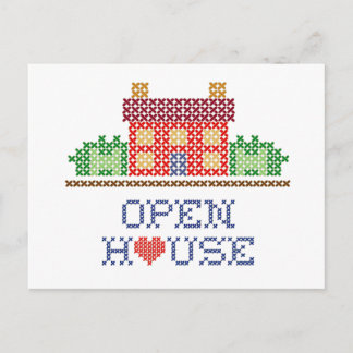 Customize Open House Postcard