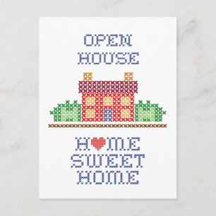 Customize Open House Postcard
