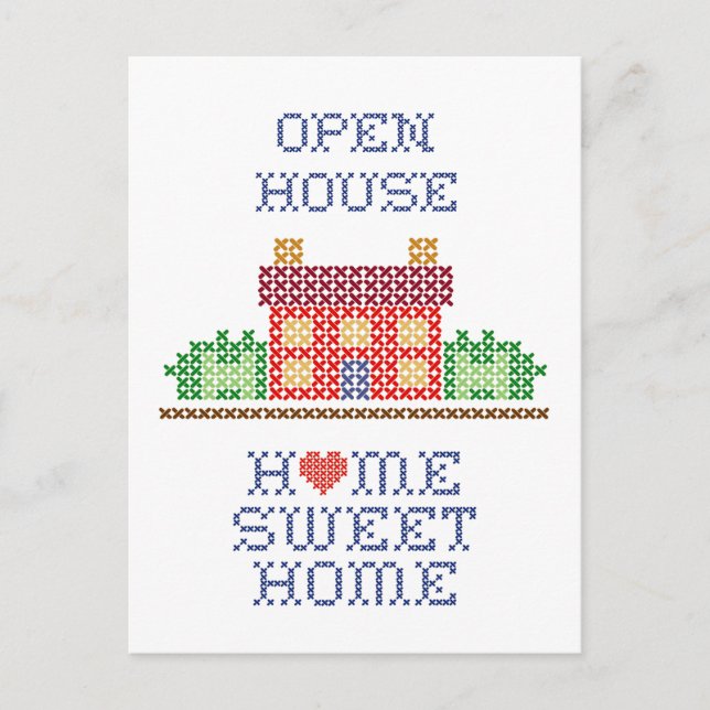 Customize Open House Postcard (Front)