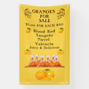 Customize Oranges For Sale Many Flavours Vertical Banner