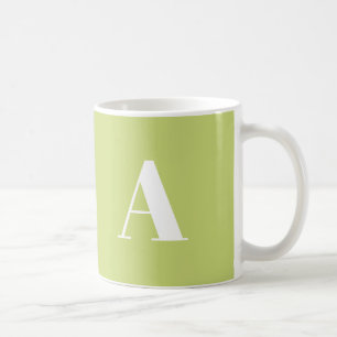 Customize, personalize Alphabet initial letter Coffee Mug