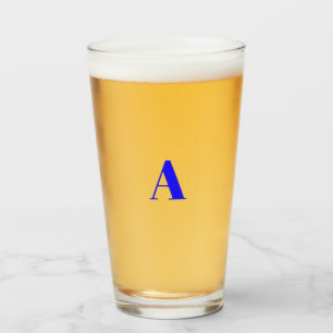Customize, personalize Alphabet initial letter Glass