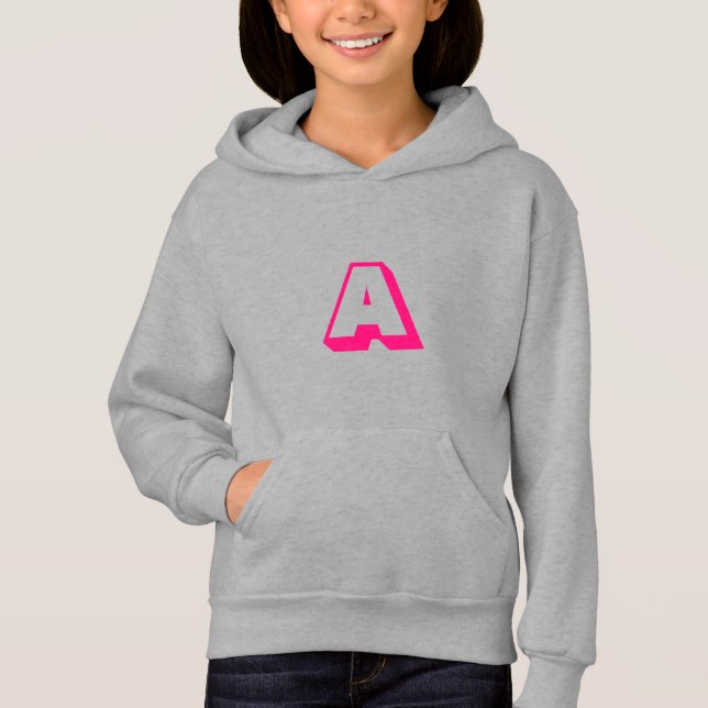 Customize, personalize alphabet initial monogram (Front)