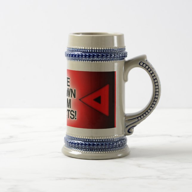 Customize / Personalize / Create your own Beer Stein (Right)