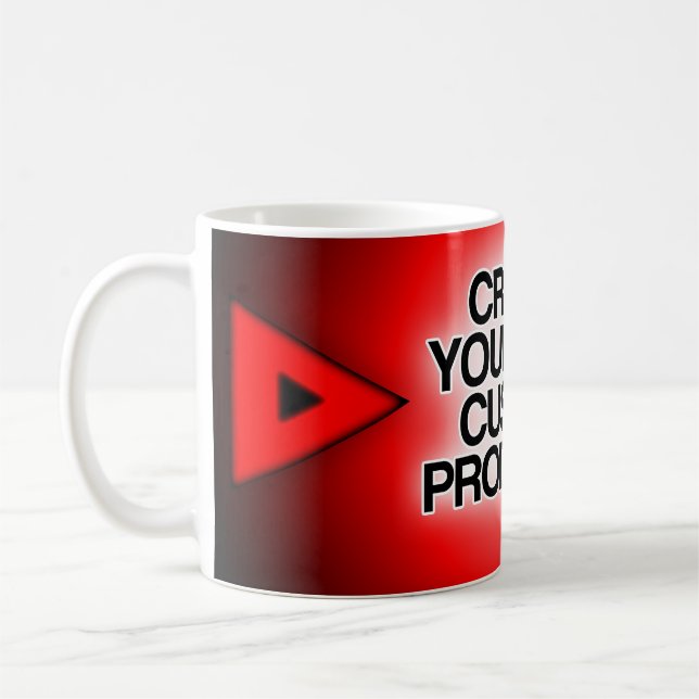 Customize / Personalize / Create your own Coffee Mug (Left)