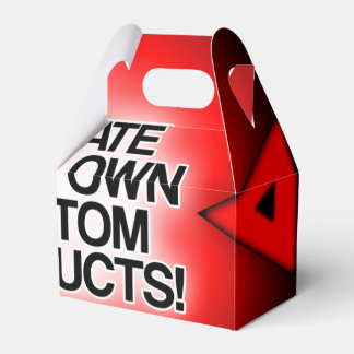Customize / Personalize / Create your own Favor Box