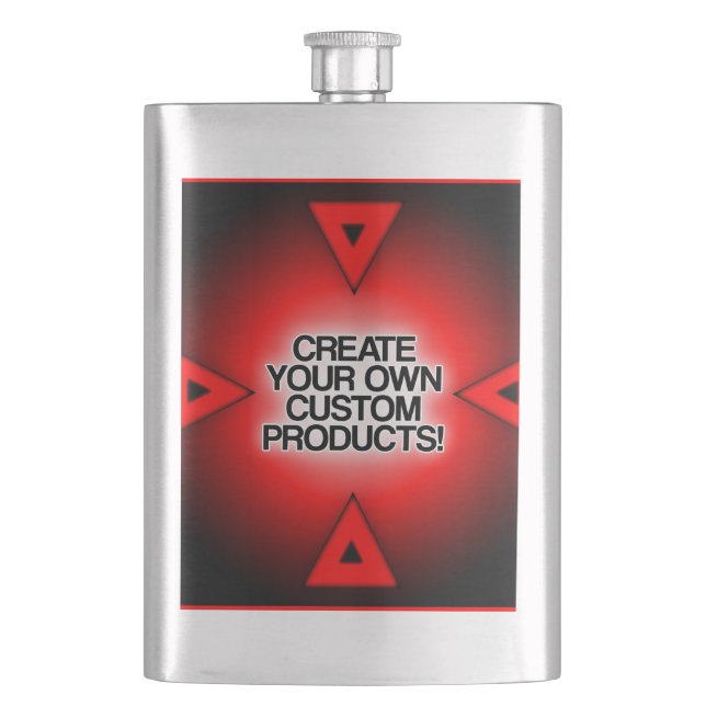 Customize / Personalize / Create your own Hip Flask (Front)