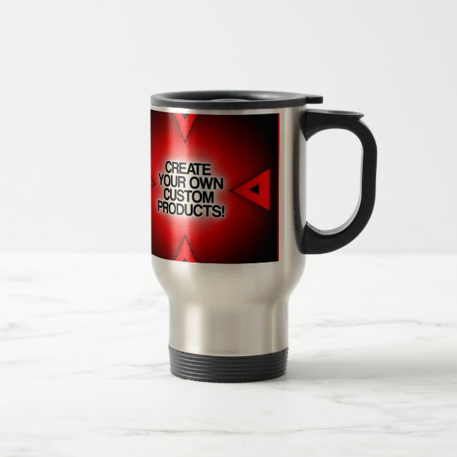 Customize / Personalize / Create your own Travel Mug (Right)