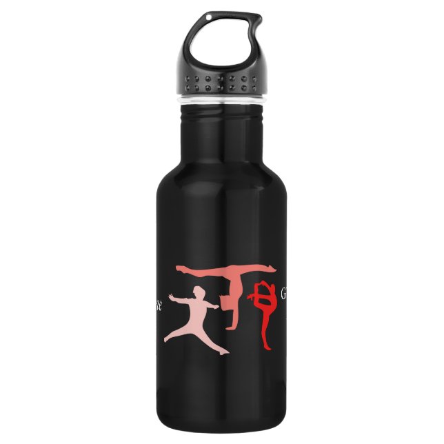 Customize Personalized Trio Gymnastics Travel 532 Ml Water Bottle (Front)