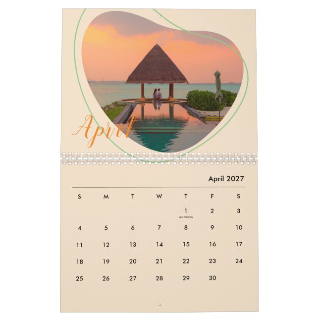Customize Photo  Calendar (Apr 2027)