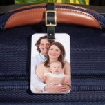 Customize Photo Template Unique Personalized Luggage Tag<br><div class="desc">Easy to personalize travel luggage tags from Ricaso</div>