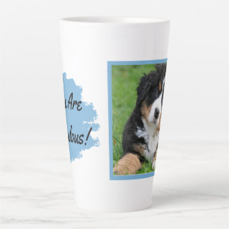 Customize Photo "You Are Fabulous" Latte Mug